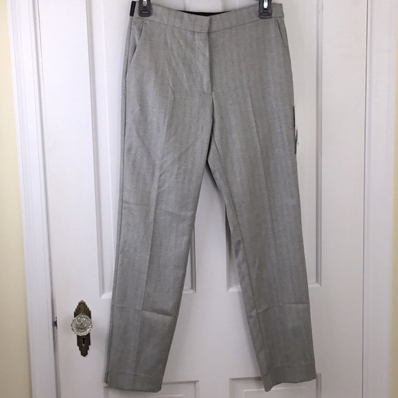 NWT Zara Herringbone Jogger Waist Pants Size M - Picture 3 of 16